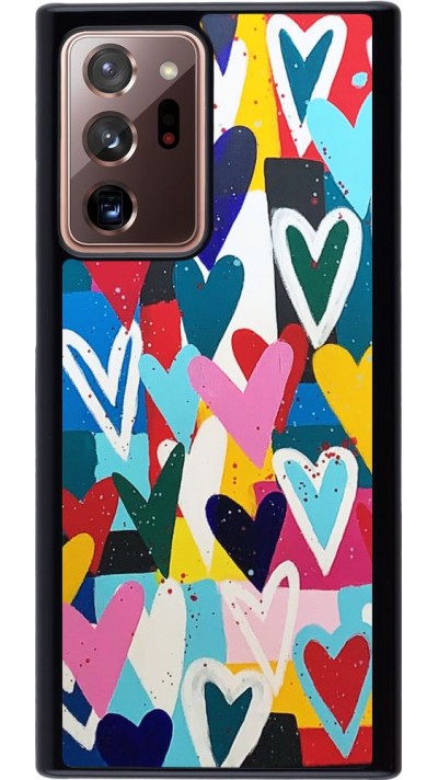 Hülle Samsung Galaxy Note 20 Ultra - Joyful Hearts