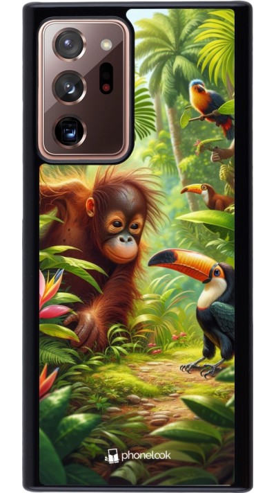 Coque Samsung Galaxy Note 20 Ultra - Jungle Tropicale Tayrona
