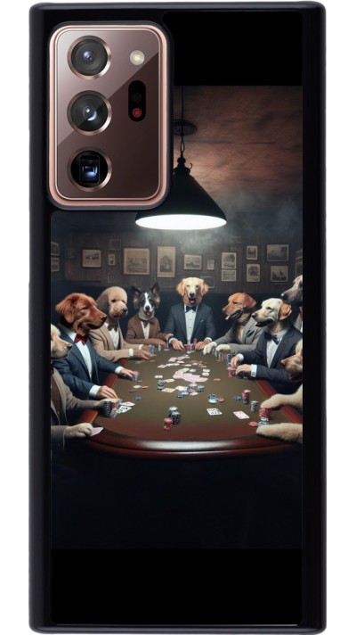 Samsung Galaxy Note 20 Ultra Case Hülle - Die Pokerhunde