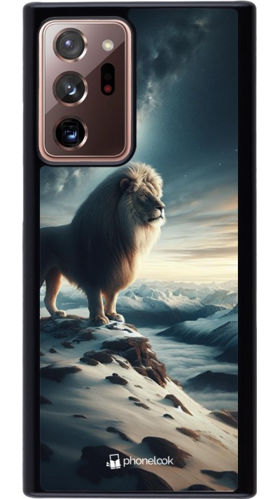 Coque Samsung Galaxy Note 20 Ultra - Le lion blanc