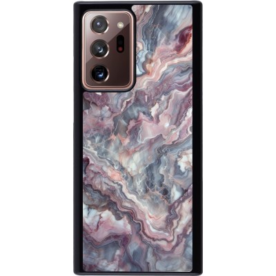 Coque Samsung Galaxy Note 20 Ultra - Marbre violette argentée