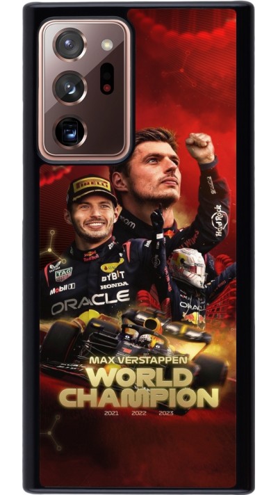 Samsung Galaxy Note 20 Ultra Case Hülle - Max Verstappen Champion 2023