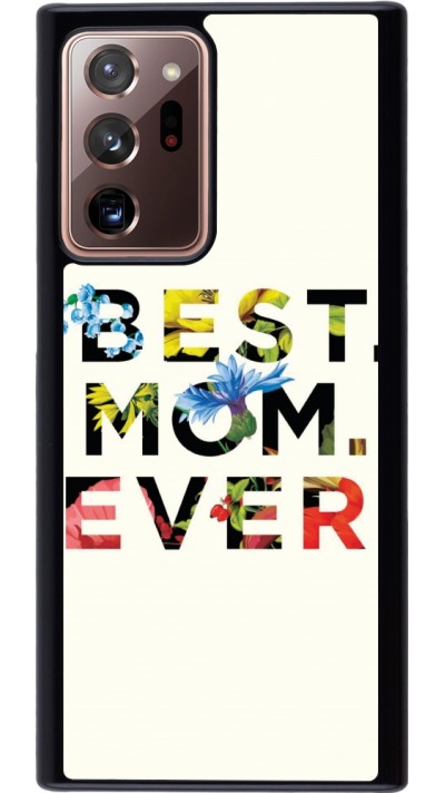 Samsung Galaxy Note 20 Ultra Case Hülle - Mom 2023 best Mom ever flowers