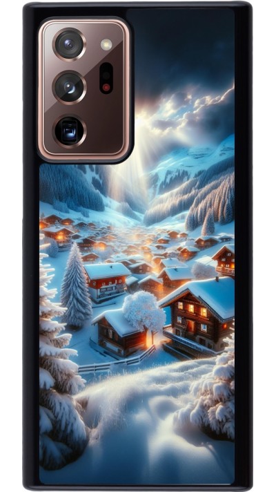 Coque Samsung Galaxy Note 20 Ultra - Mont Neige Lumière