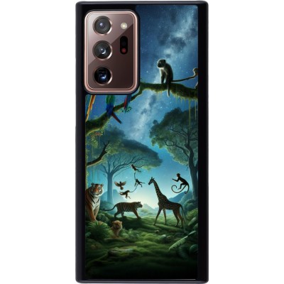 Samsung Galaxy Note 20 Ultra Case Hülle - Paradies der exotischen Tiere