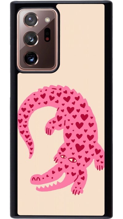 Coque Samsung Galaxy Note 20 Ultra - Pink crocodile 2026