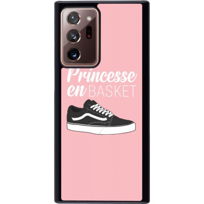 Coque Samsung Galaxy Note 20 Ultra - princesse en basket