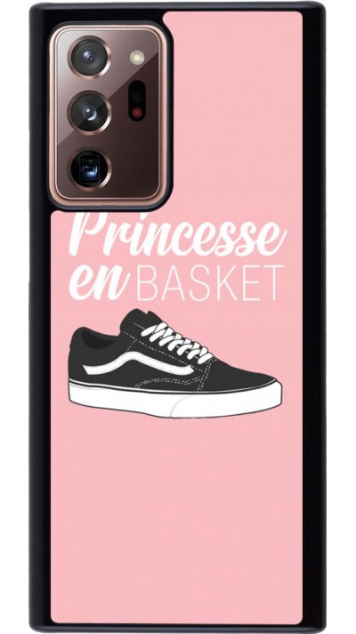 Coque Samsung Galaxy Note 20 Ultra - princesse en basket