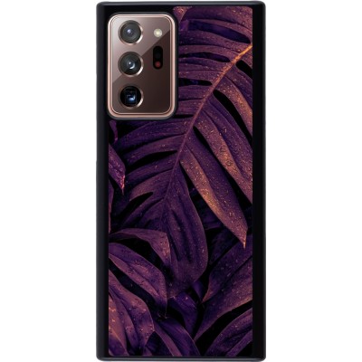Coque Samsung Galaxy Note 20 Ultra - Purple Light Leaves