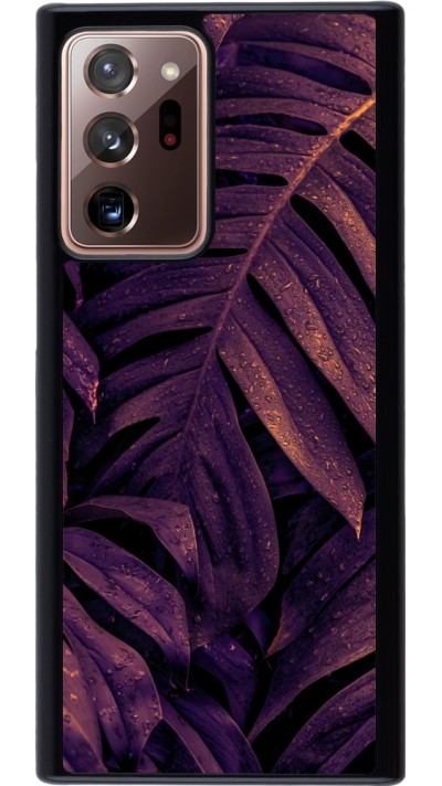 Coque Samsung Galaxy Note 20 Ultra - Purple Light Leaves