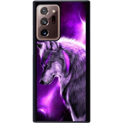 Hülle Samsung Galaxy Note 20 Ultra - Purple Sky Wolf