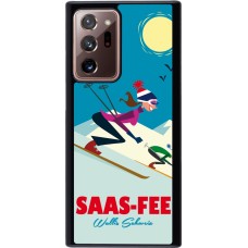 Samsung Galaxy Note 20 Ultra Case Hülle - Saas-Fee Ski Downhill