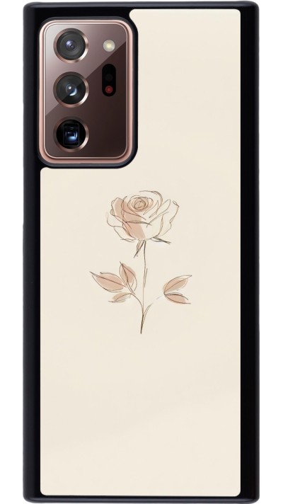 Samsung Galaxy Note 20 Ultra Case Hülle - Rosa Sand Minimalistisch