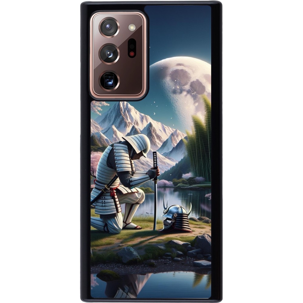 Samsung Galaxy Note 20 Ultra Case Hülle - Samurai Katana Mond