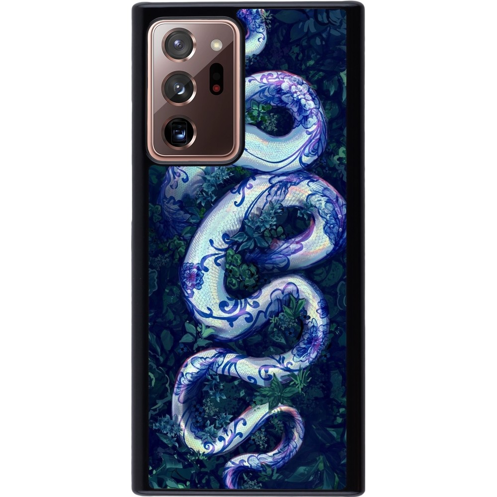 Samsung Galaxy Note 20 Ultra Case Hülle - Snake Blue Anaconda