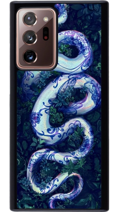 Coque Samsung Galaxy Note 20 Ultra - Serpent Blue Anaconda