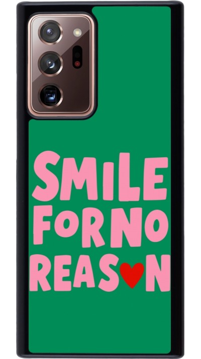 Coque Samsung Galaxy Note 20 Ultra - Smile for no reason 2026