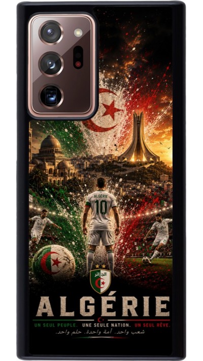 Coque Samsung Galaxy Note 20 Ultra - Football Algérie splash 2026