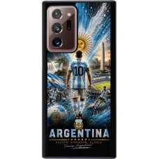 Coque Samsung Galaxy Note 20 Ultra - Football Argentine splash 2026