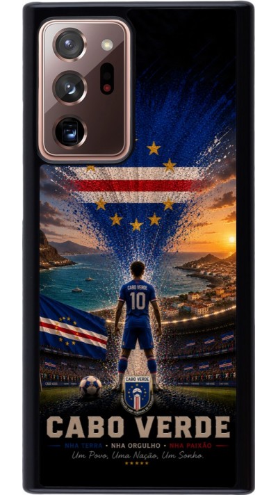 Coque Samsung Galaxy Note 20 Ultra - Football Cap-Vert splash 2026