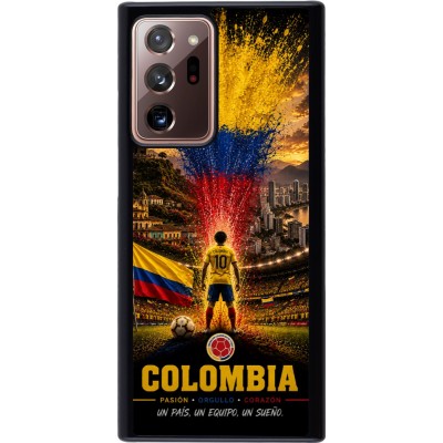 Coque Samsung Galaxy Note 20 Ultra - Football Colombie splash 2026