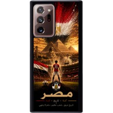 Coque Samsung Galaxy Note 20 Ultra - Football Égypte splash 2026