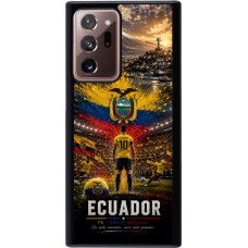 Coque Samsung Galaxy Note 20 Ultra - Football Équateur splash 2026