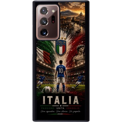 Coque Samsung Galaxy Note 20 Ultra - Football Italie splash 2026