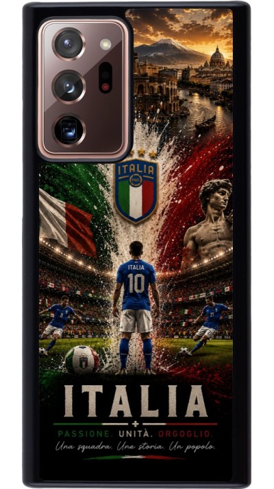 Coque Samsung Galaxy Note 20 Ultra - Football Italie splash 2026