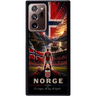 Samsung Galaxy Note 20 Ultra Case Hülle - Fussball Norwegen splash 2026