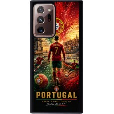 Coque Samsung Galaxy Note 20 Ultra - Football Portugal splash 2026