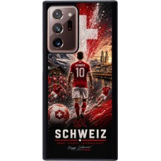 Coque Samsung Galaxy Note 20 Ultra - Football Schweiz splash 2026