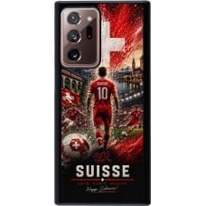 Coque Samsung Galaxy Note 20 Ultra - Football Suisse splash 2026