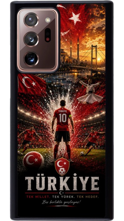Coque Samsung Galaxy Note 20 Ultra - Football Turquie splash 2026