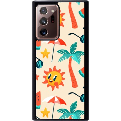 Samsung Galaxy Note 20 Ultra Case Hülle - Summer 2025 Pattern soleil