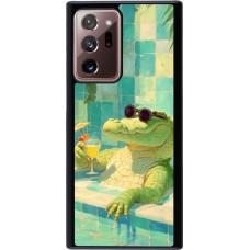 Samsung Galaxy Note 20 Ultra Case Hülle - Crocodile in the swimming pool Summer 2026