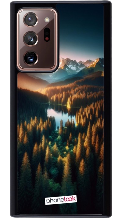 Coque Samsung Galaxy Note 20 Ultra - Sunset Forest Lake