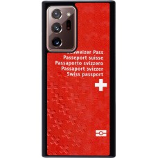 Coque Samsung Galaxy Note 20 Ultra - Swiss Passport