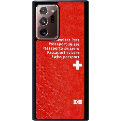 Coque Samsung Galaxy Note 20 Ultra - Swiss Passport