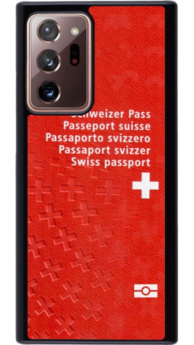 Coque Samsung Galaxy Note 20 Ultra - Swiss Passport