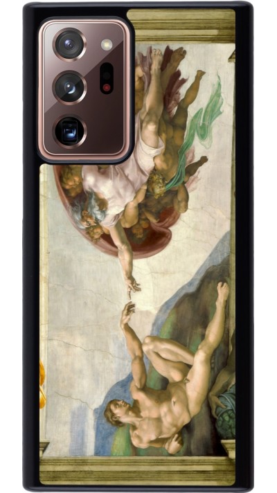 Coque Samsung Galaxy Note 20 Ultra - Tableau art - La Création d’Adam - Michel-Ange