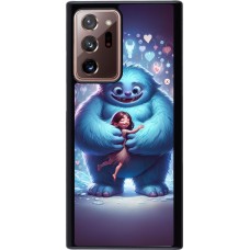 Samsung Galaxy Note 20 Ultra Case Hülle - Valentin 2024 Flauschige Liebe