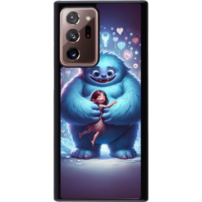 Samsung Galaxy Note 20 Ultra Case Hülle - Valentin 2024 Flauschige Liebe