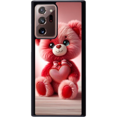Samsung Galaxy Note 20 Ultra Case Hülle - Valentin 2024 Rosaroter Teddybär