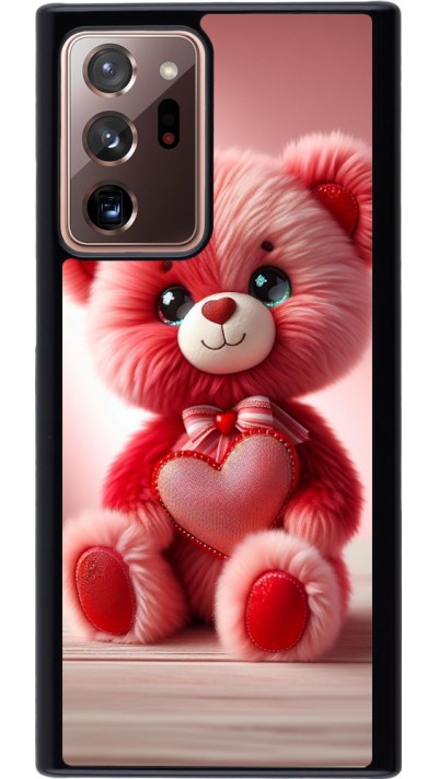 Coque Samsung Galaxy Note 20 Ultra - Valentine 2024 Ourson rose