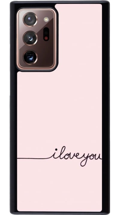Coque Samsung Galaxy Note 20 Ultra - Valentine 2023 i love you writing