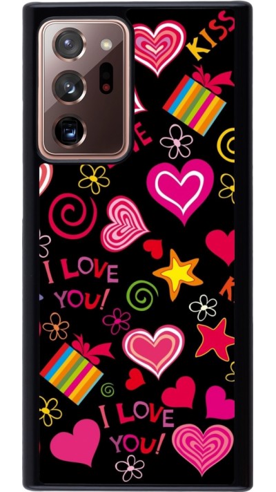 Coque Samsung Galaxy Note 20 Ultra - Valentine 2023 love symbols