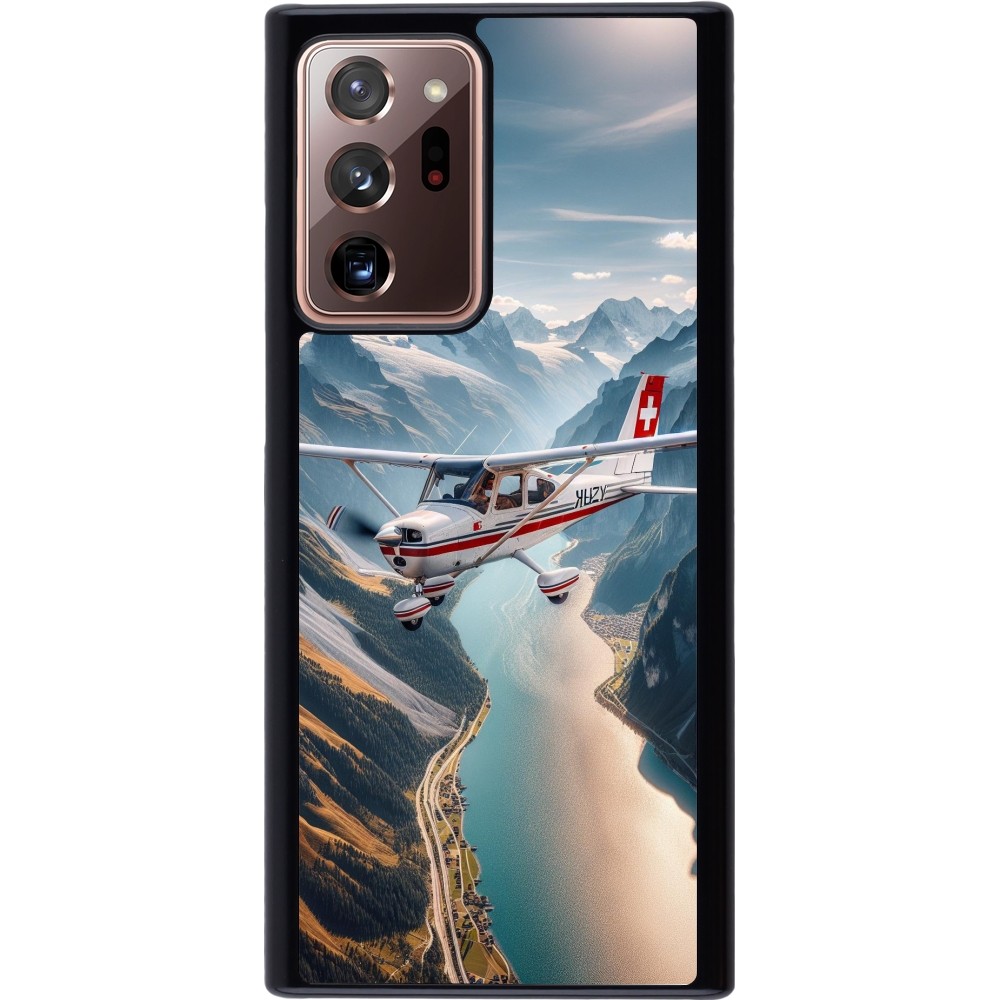 Samsung Galaxy Note 20 Ultra Case Hülle - Schweizer Alpenflug