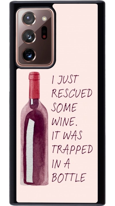 Coque Samsung Galaxy Note 20 Ultra - I just rescued some wine