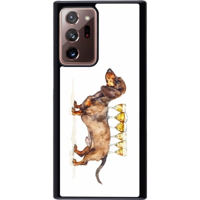Samsung Galaxy Note 20 Ultra Case Hülle - Wine Teckel
